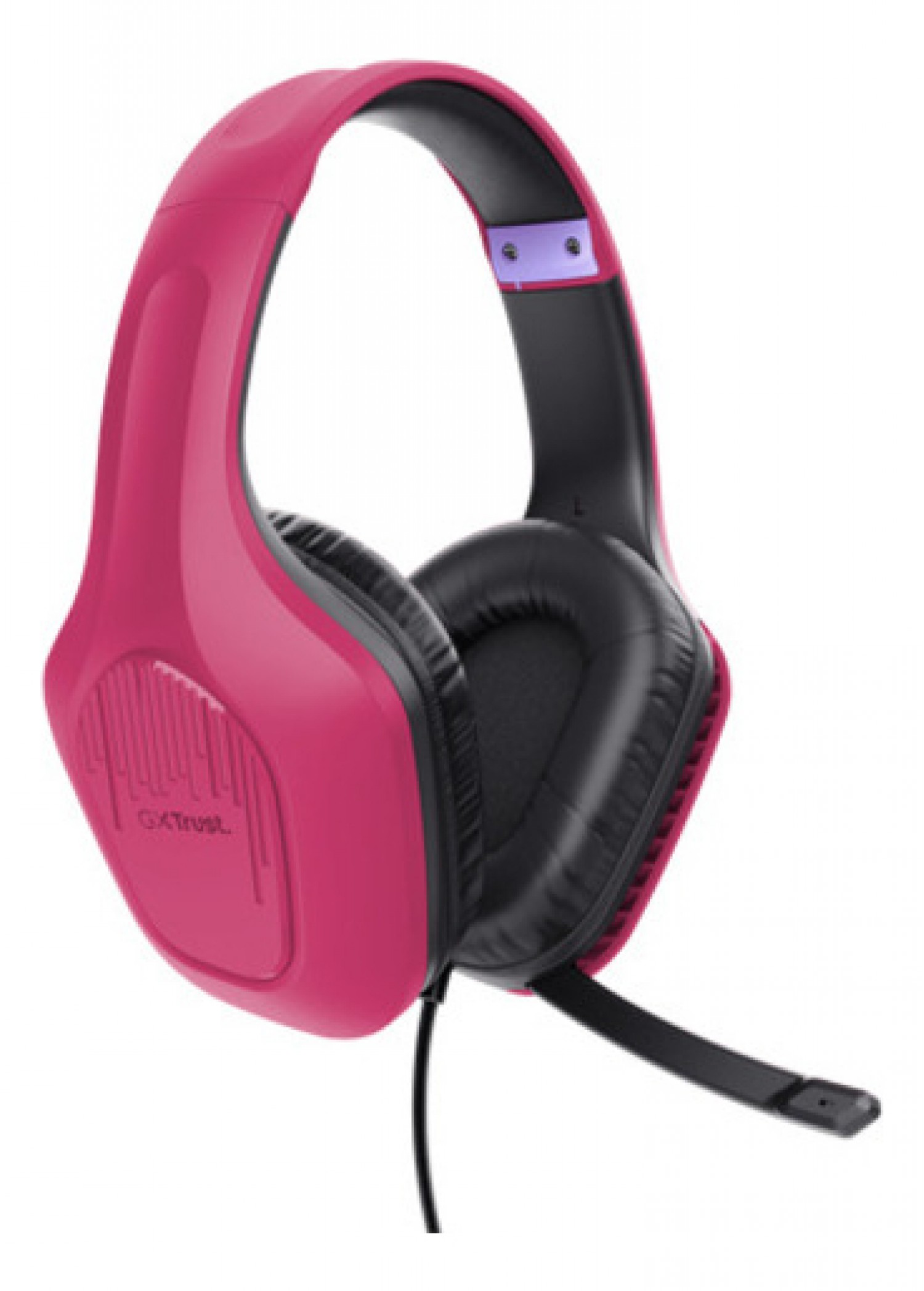 Auricular Gamer Trust Zirox Pink GXT415P