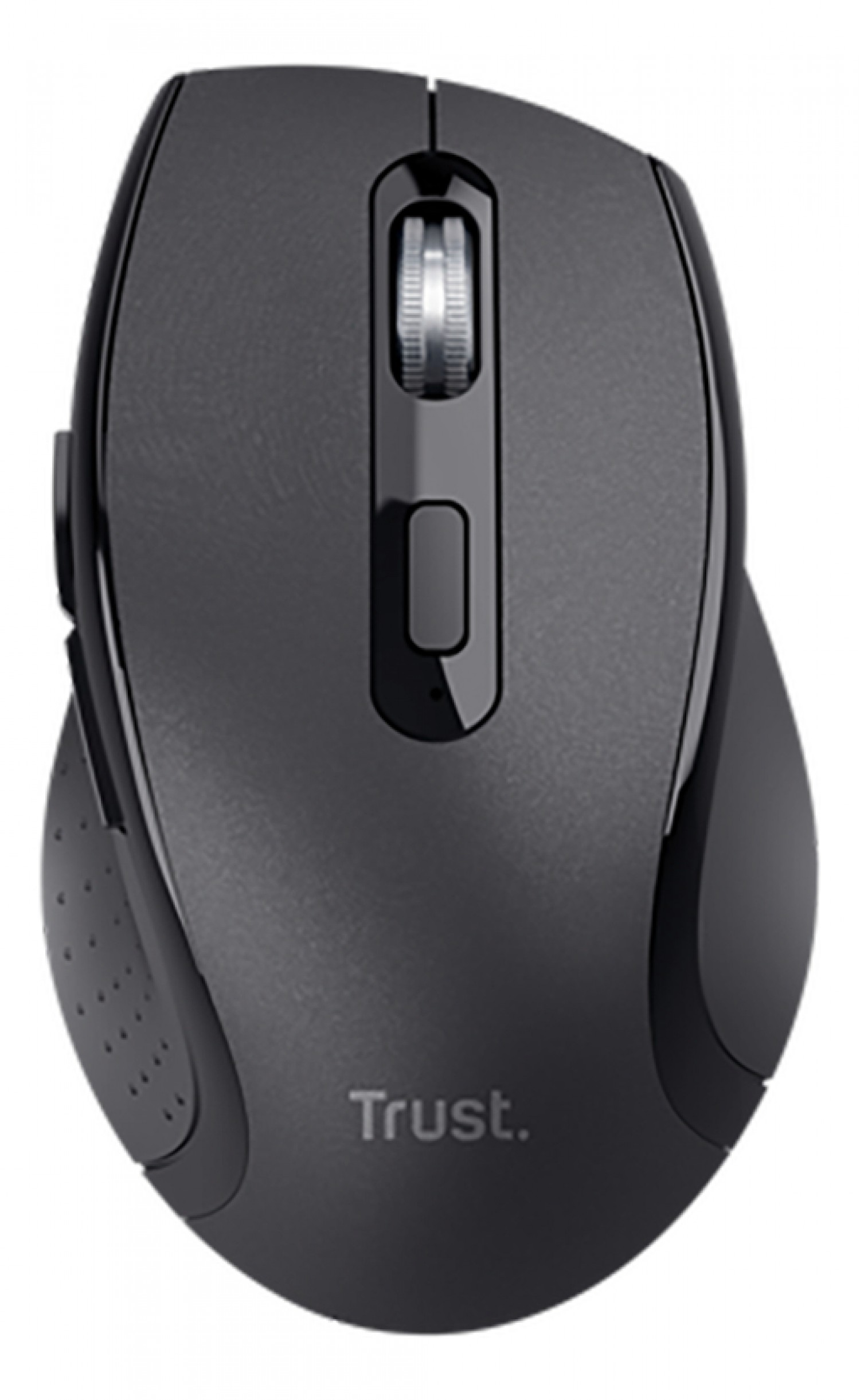 Mouse Inalámbrico Trust Sura Cómodo con Rueda Metálica Negro
