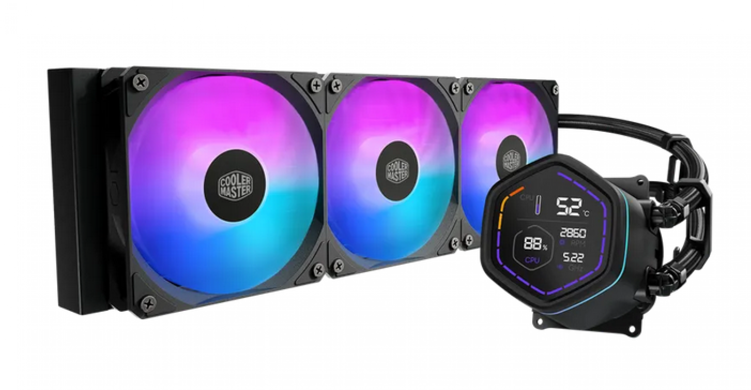 Water Cooler Master Masterliquid Core Nex Digital 360 Black ARGB