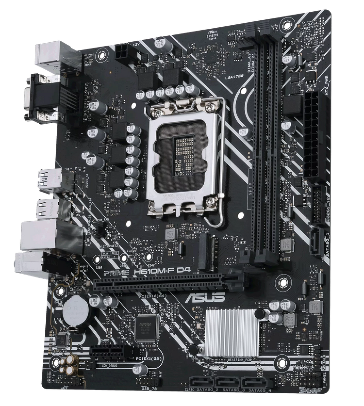 Mother ASUS (LGA1700) Prime H610M-F D4 R2.0