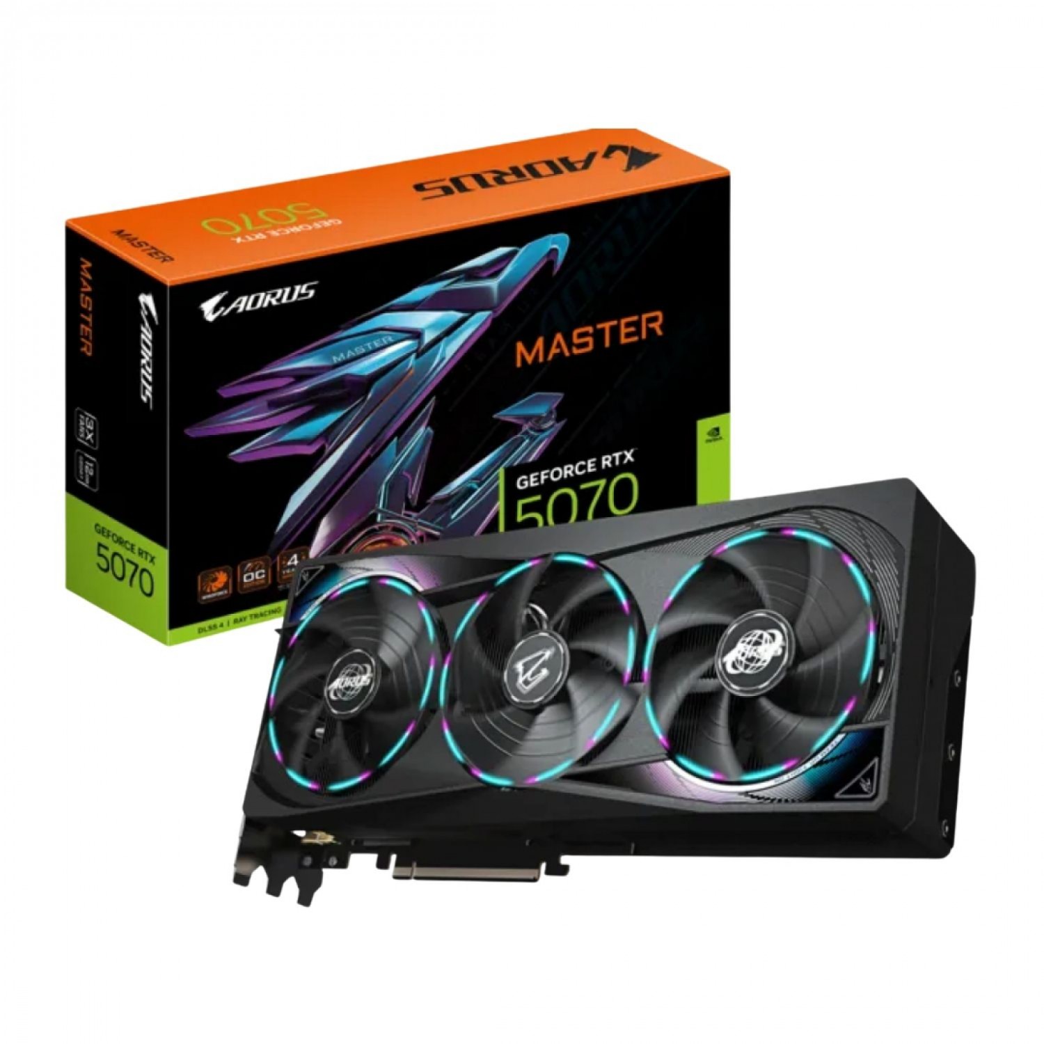 Placa de Video Gigabyte RTX 5070 AORUS 12GB GDRR7