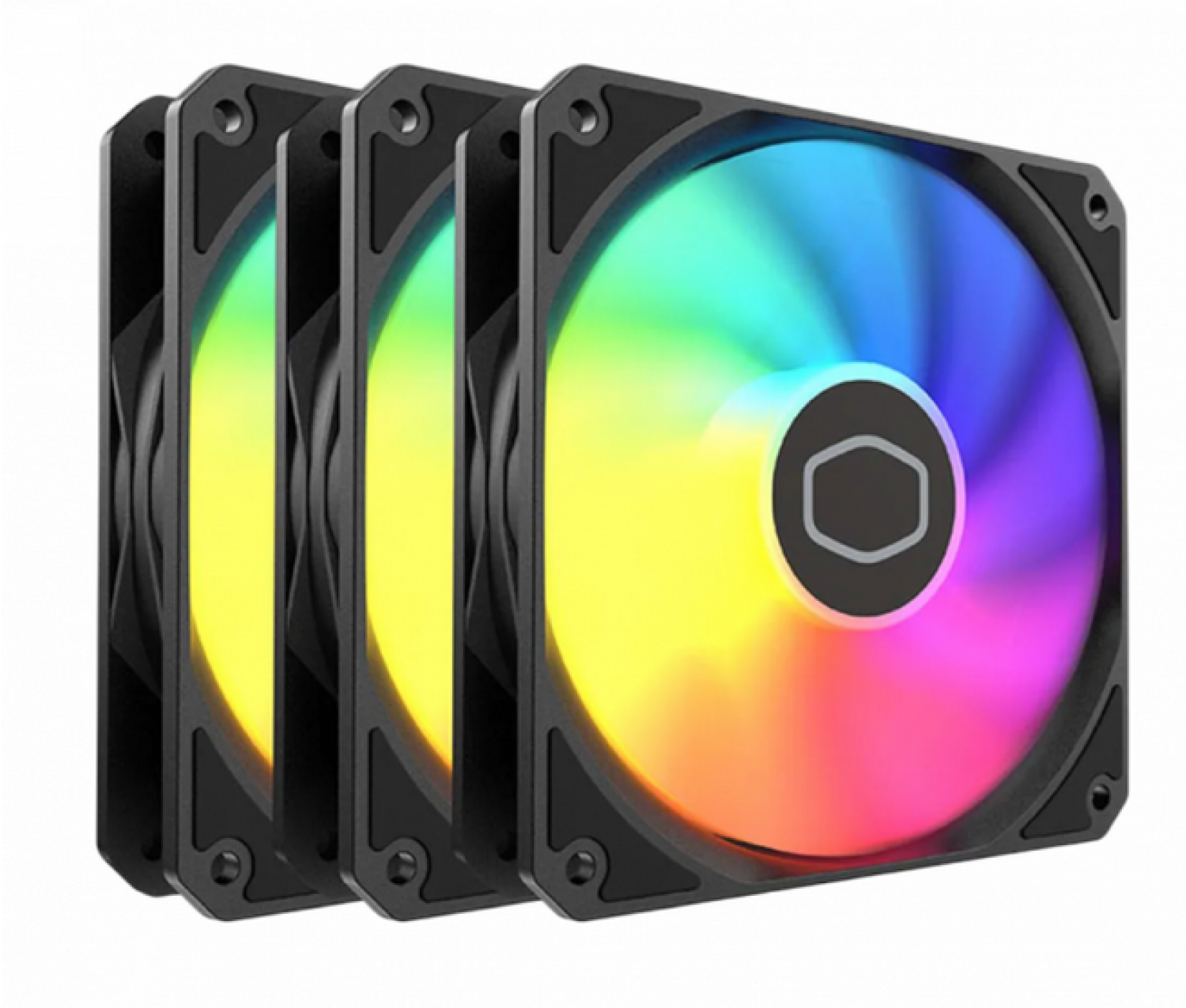 Cooler para Gabinete Cooler Master MF120 Lite ARGB 3 Pack