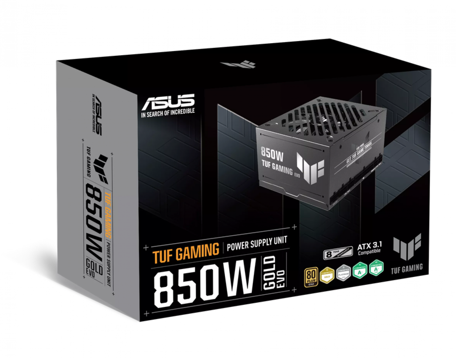 Fuente Gamer ASUS TUF Gaming 850W Evo
