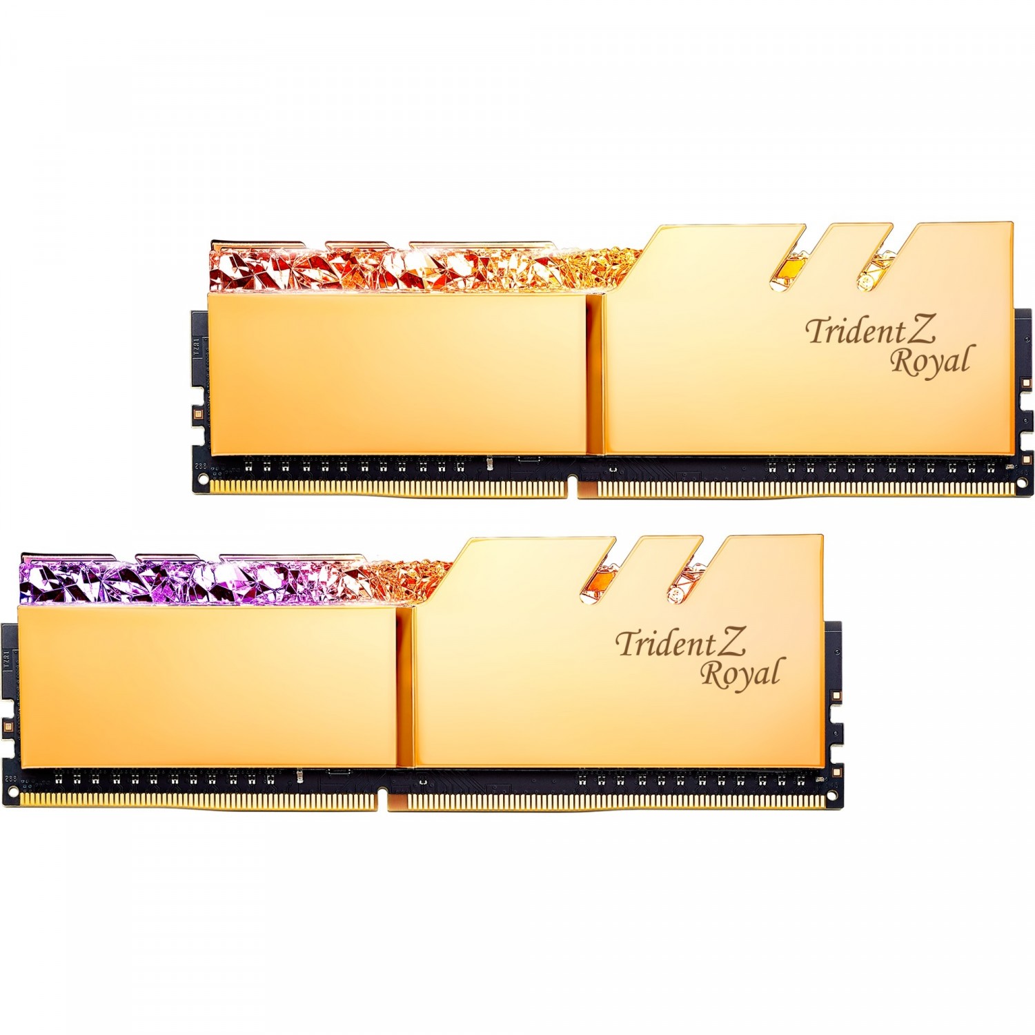 Memoria G.Skill Trident Z Royal DDR4 16 GB 3600 RGB Gold 2x8 1.35