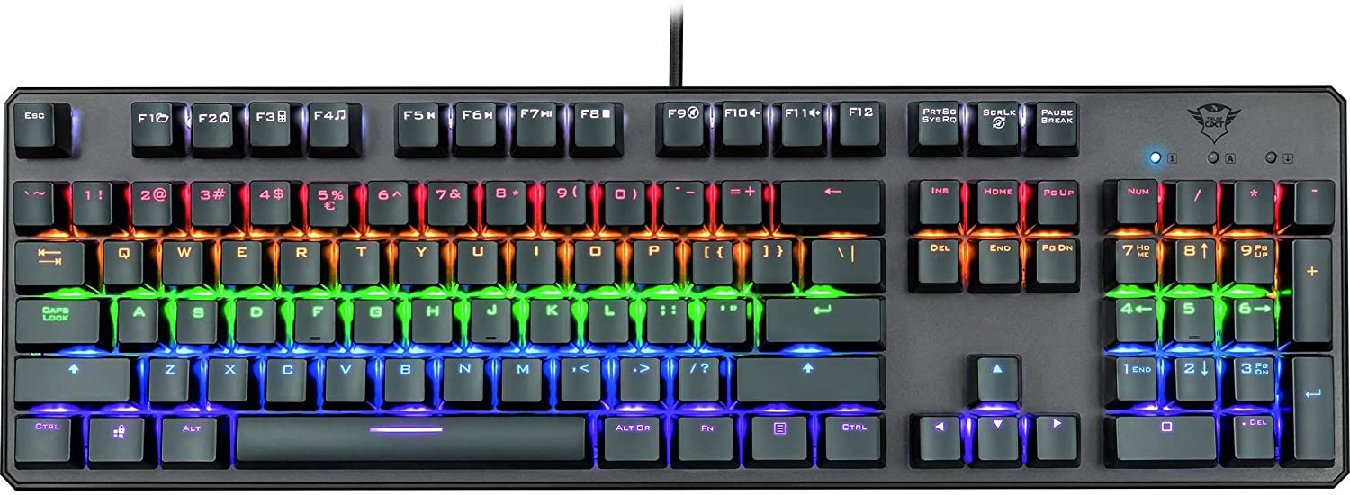 Teclado Trust Asta GXT865 Mech ES