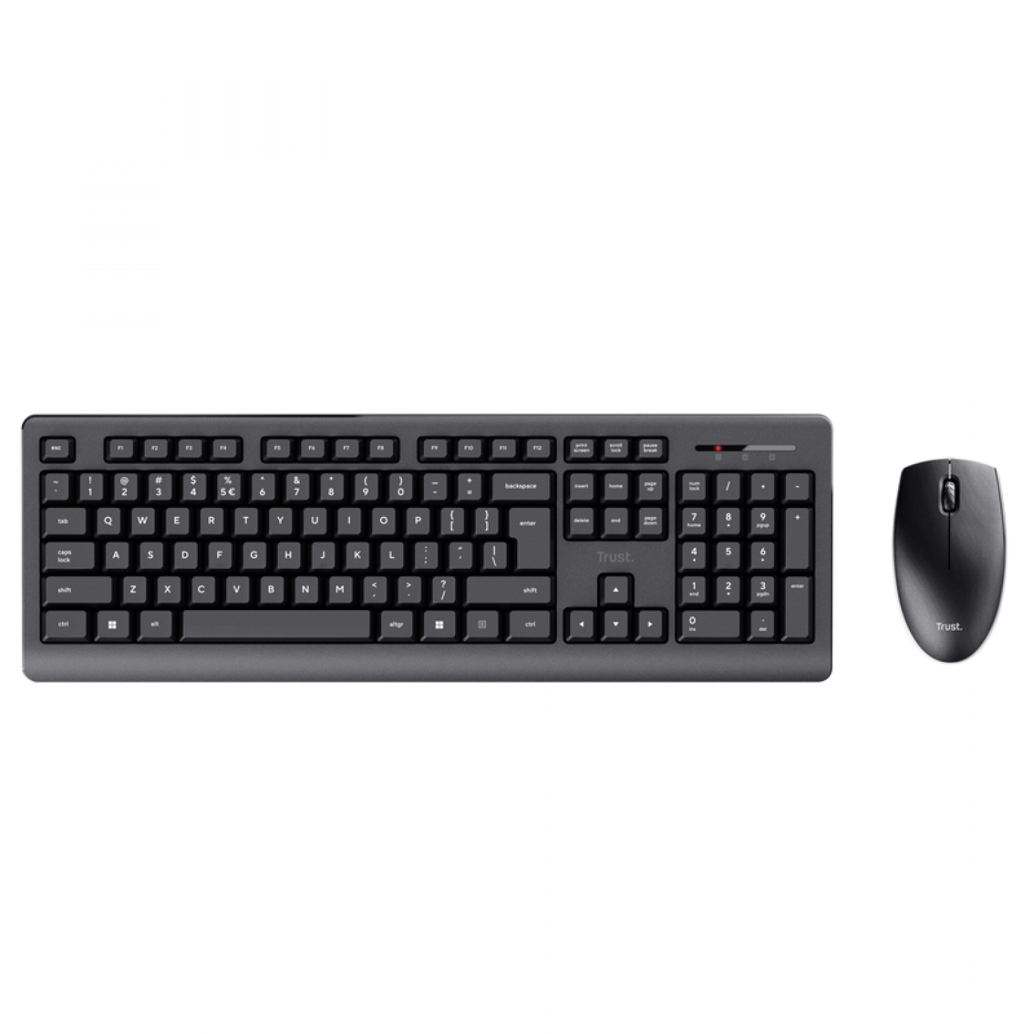 Combo Teclado y Mouse Trust Primo Wireless Deskset ES