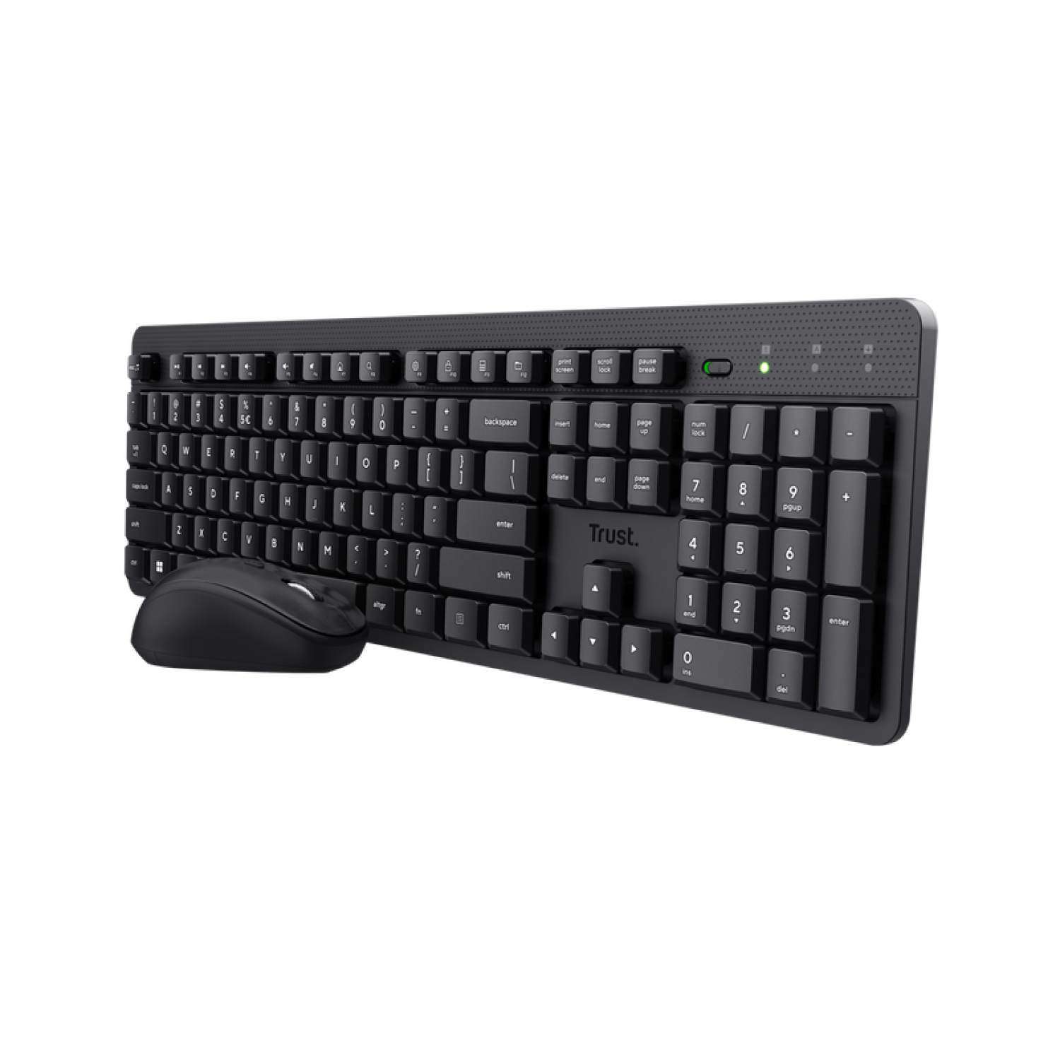 Combo Teclado y Mouse Trust Ody II Wireless ES