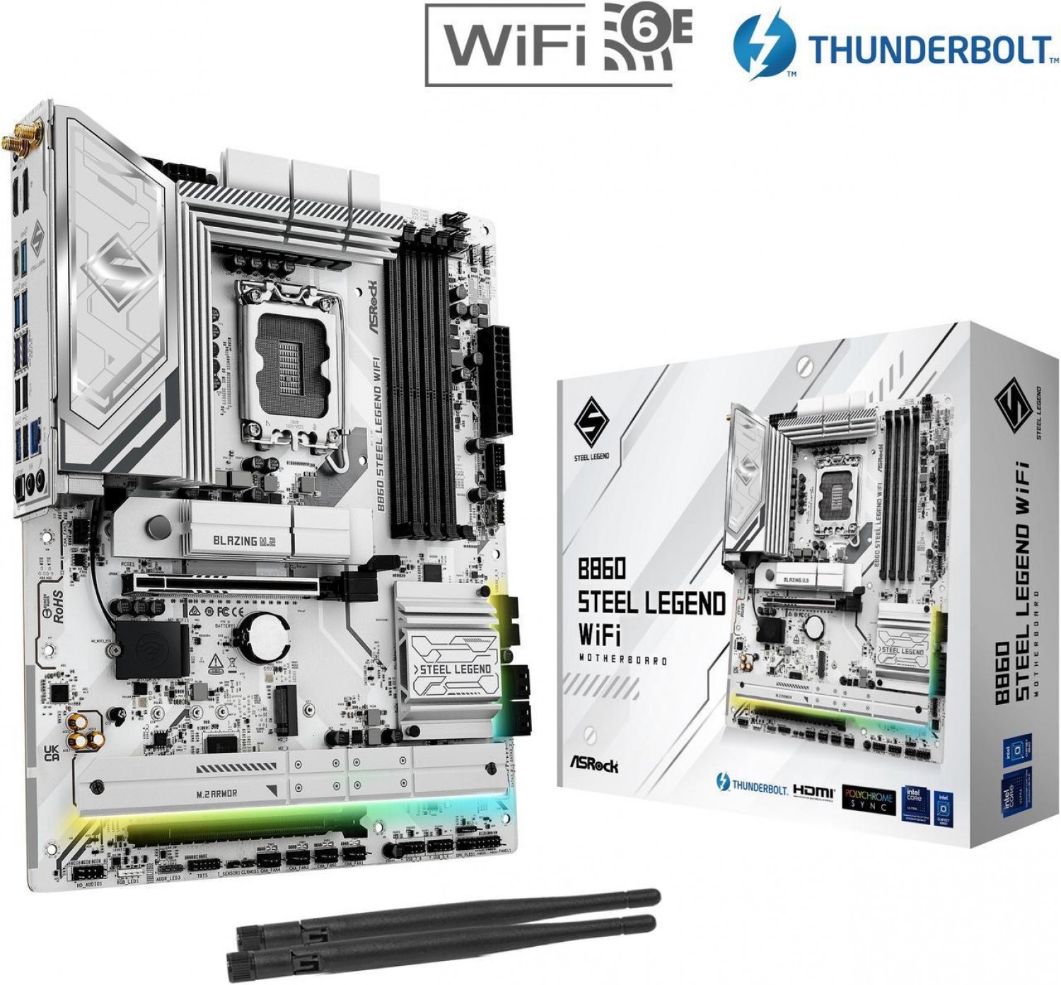 Mother ASRock (LGA1851) B860 Steel Legend Wi-Fi