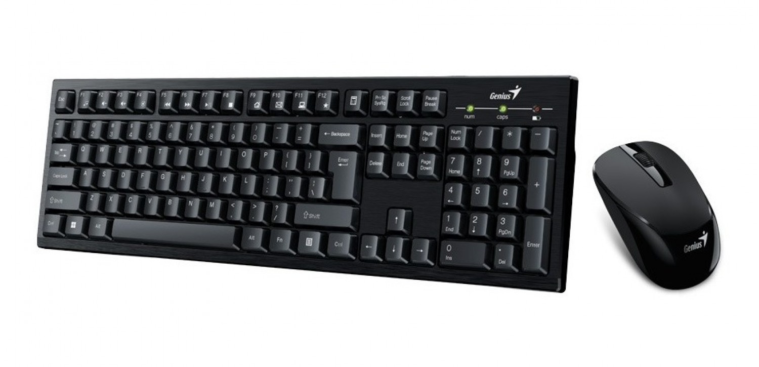 Teclado + Mouse Wireless Combo Genius KM-8101