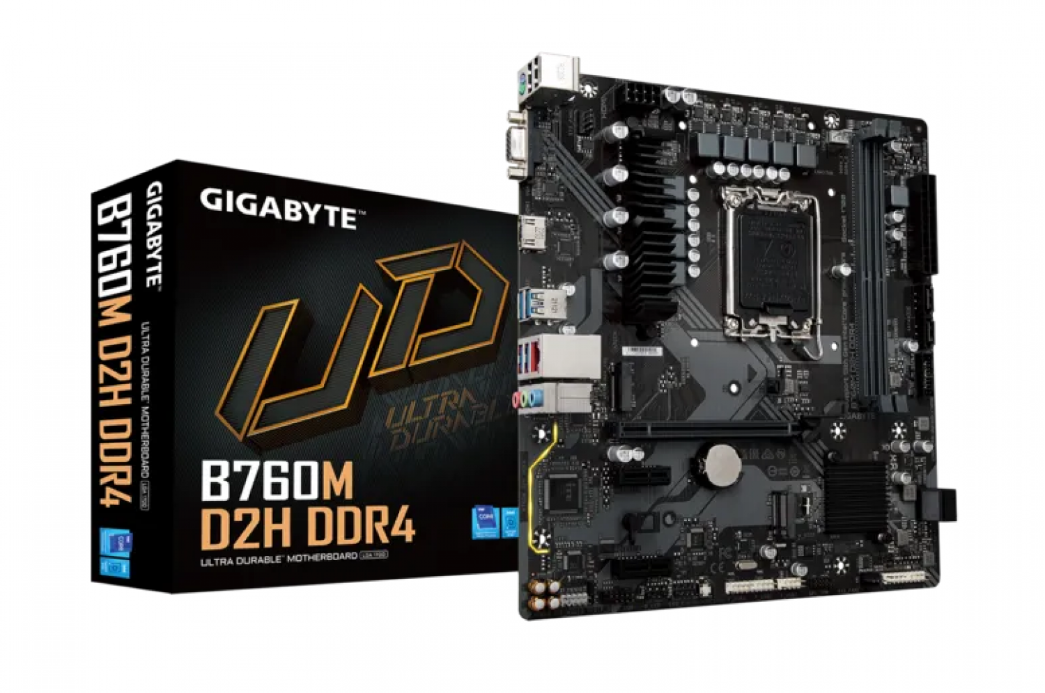 Mother Gigabyte (LGA1700) B760M D2H DDR4