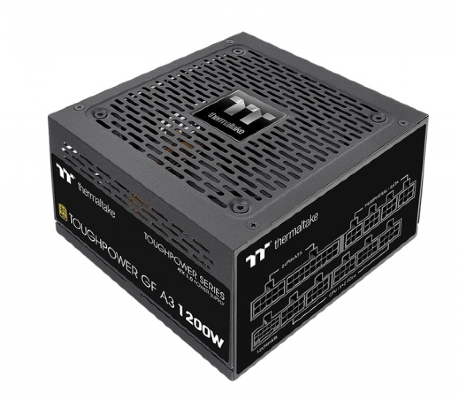 Fuente Gamer Thermaltake TP GF A3 1200W Analog 80 Plus Gold Full Modular