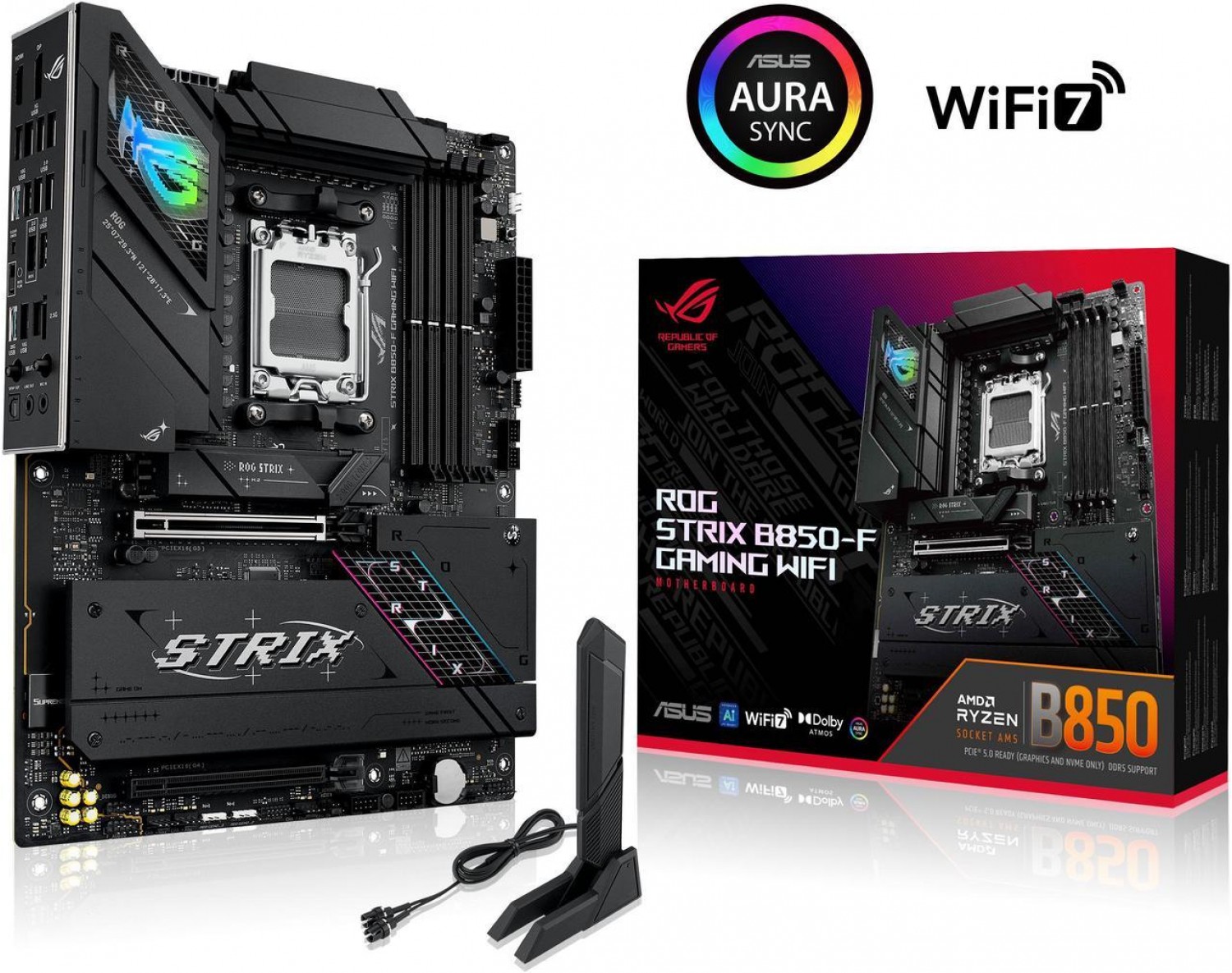 Mother ASUS (AM5) ROG Strix B850-F Gaming Wi-Fi