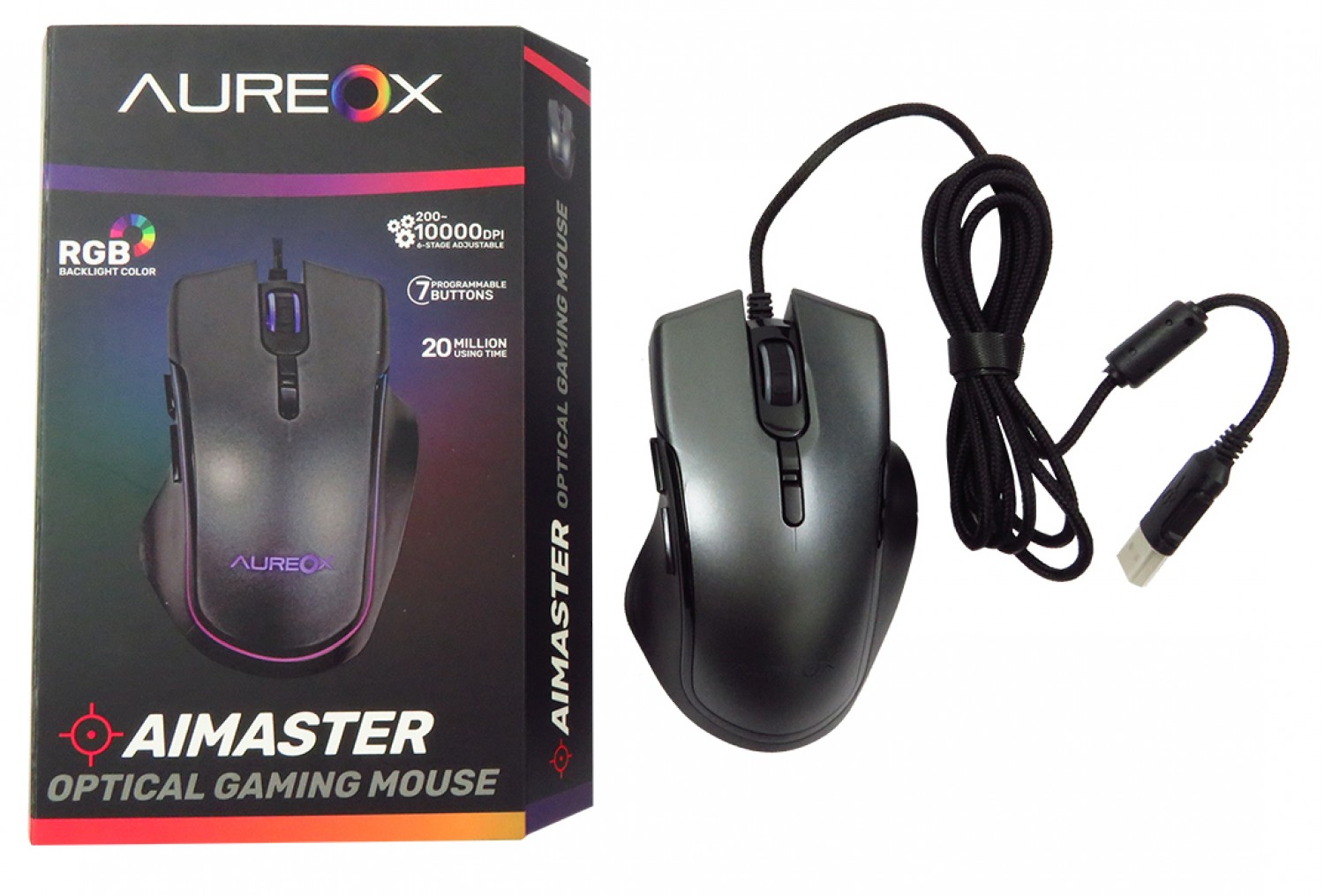 Mouse Aureox Aimaster Gaming GM600
