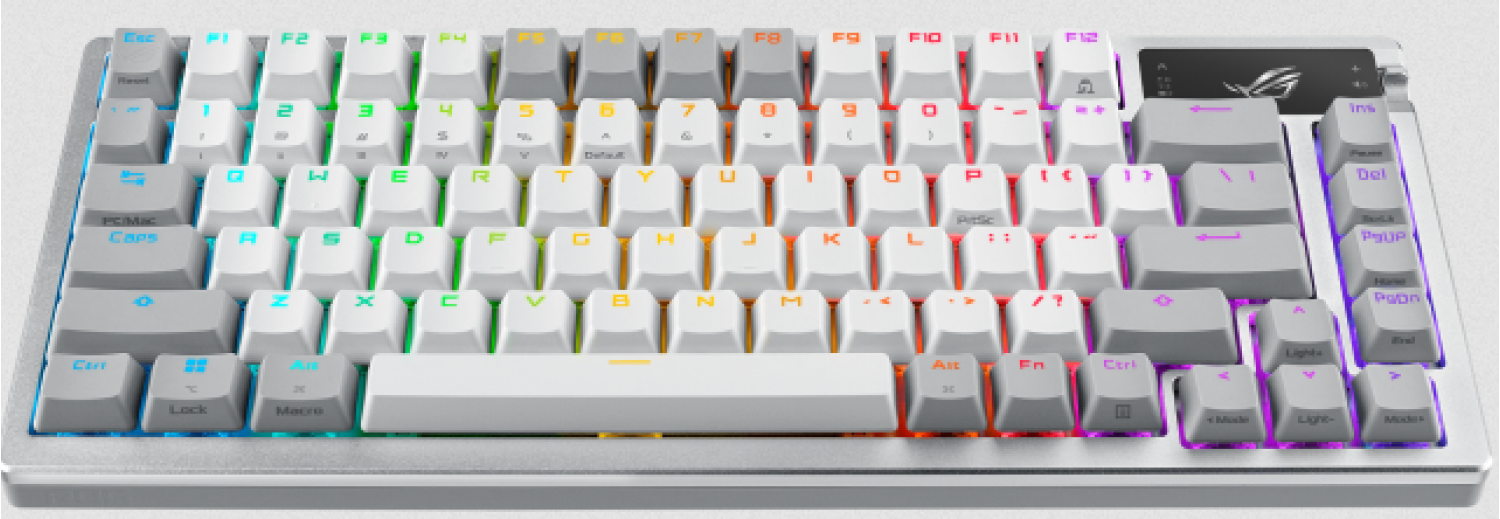 Teclado ASUS M701 ROG Azoth White NX Mechanical ES