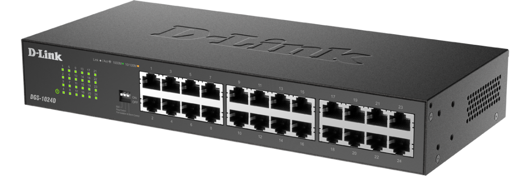 D-link Switch Dgs-1024d 24-port 10/1001000mbps Unmanaged