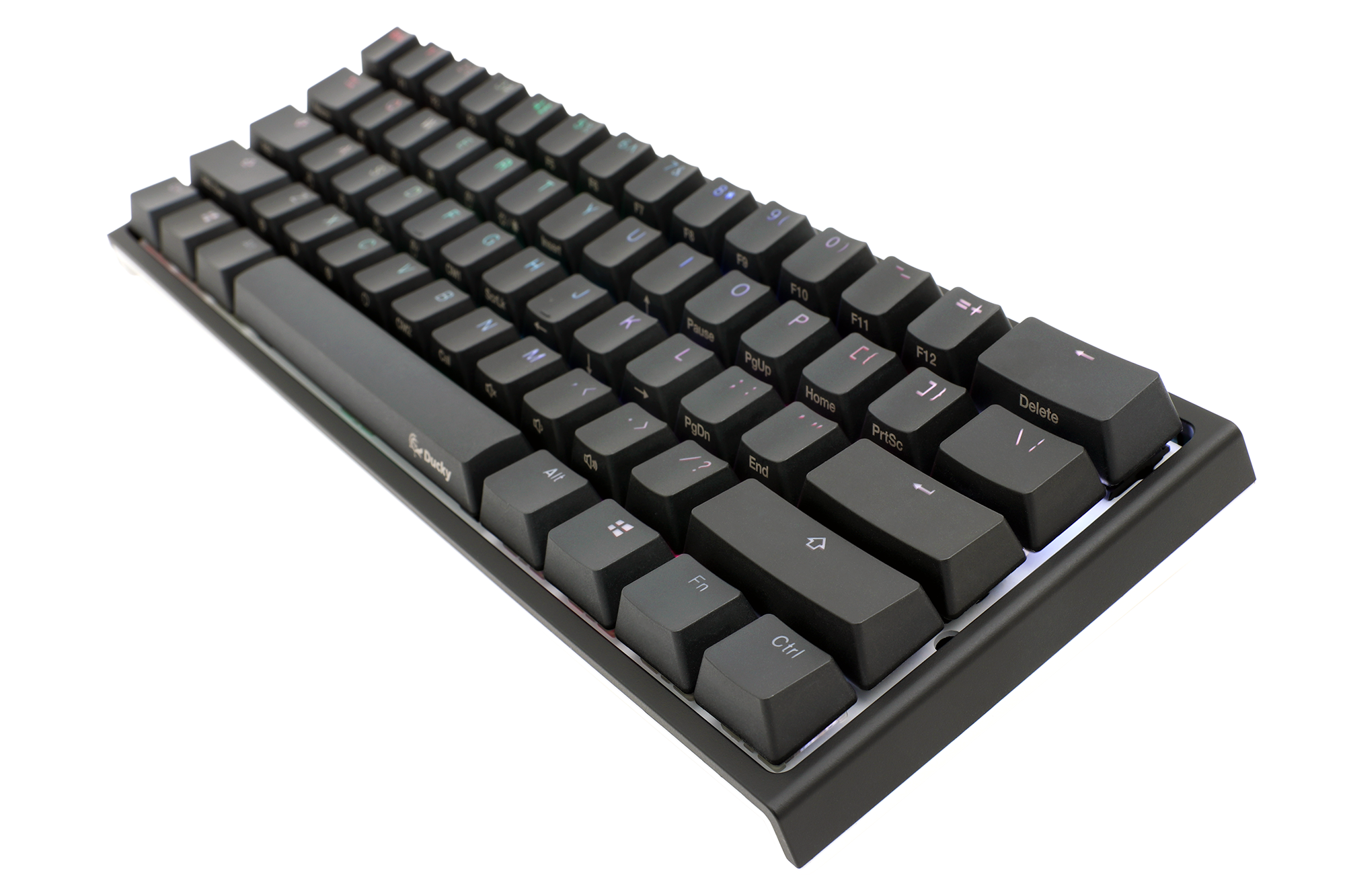 Teclado Gamer Ducky One 2 Mini Rgb Cherry Mx Brown Double Shot Pbt Mecanico