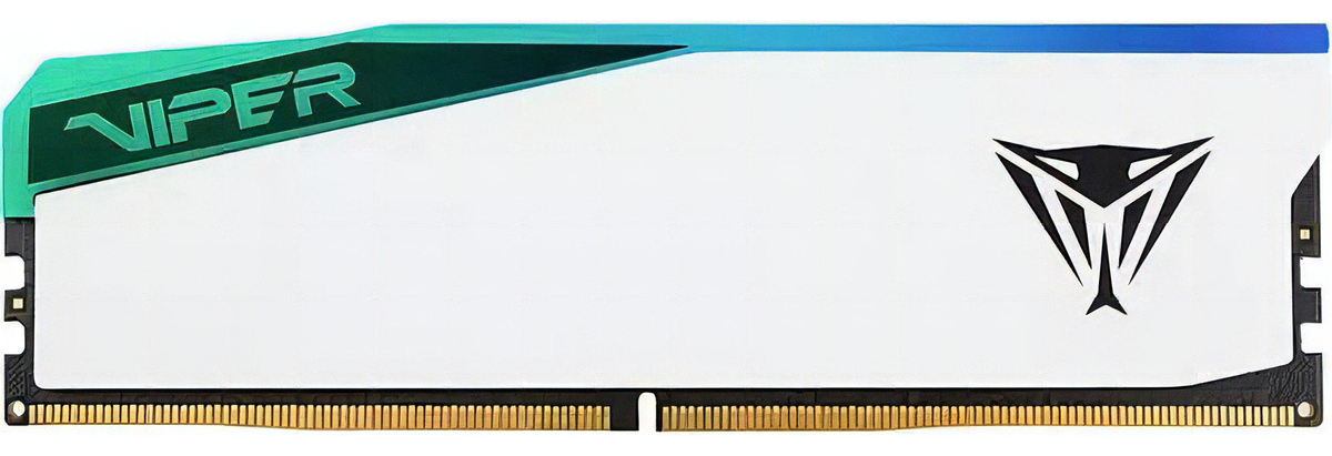 Memoria Patriot Ddr5 Viper Elite 5 16gb 5200mts Rgb Cl36 White Hs Sing Pe001047