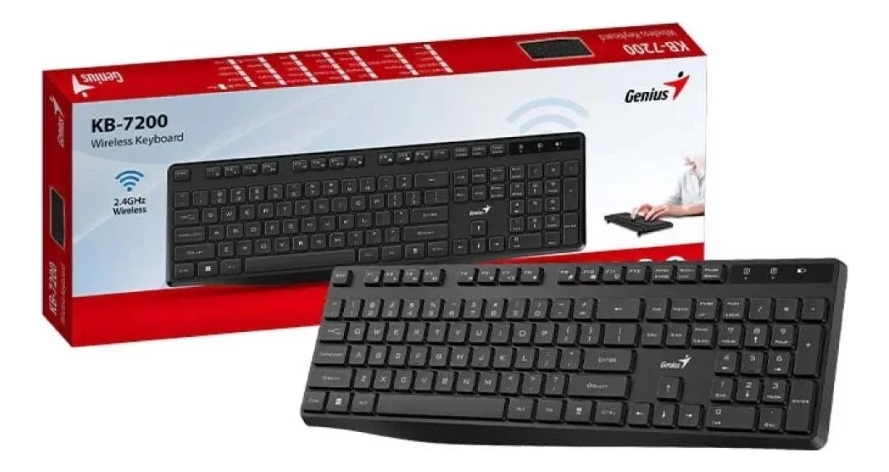 Teclado Genius Rs2 Kb-7200 Black Sp