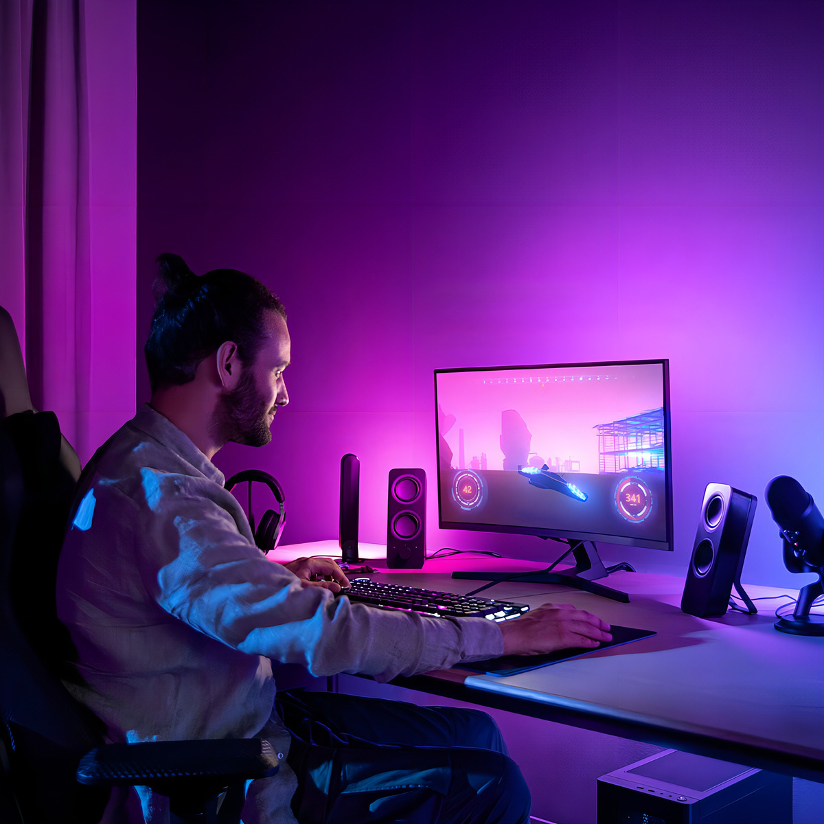 Accesorios Philips Hue Gradient Pc Strip 32 34 Inch Eu