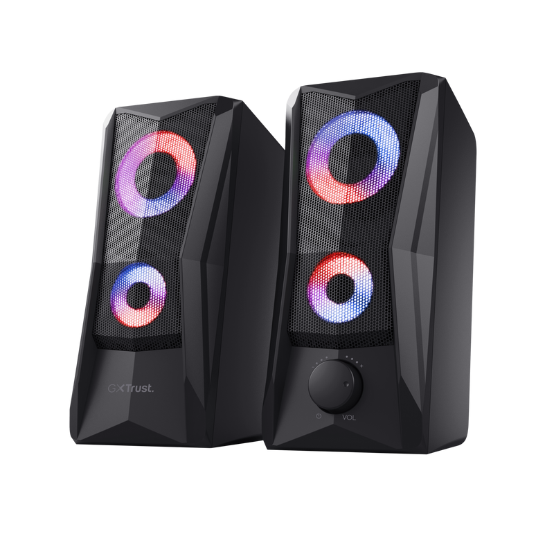 Parlante Trust Javv Rgb Set Black 2.0 Gxt606b