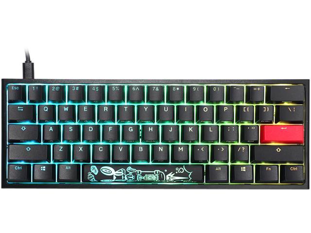 Teclado Gamer Ducky One 2 Mini Rgb Cherry Mx Brown Double Shot Pbt Mecanico