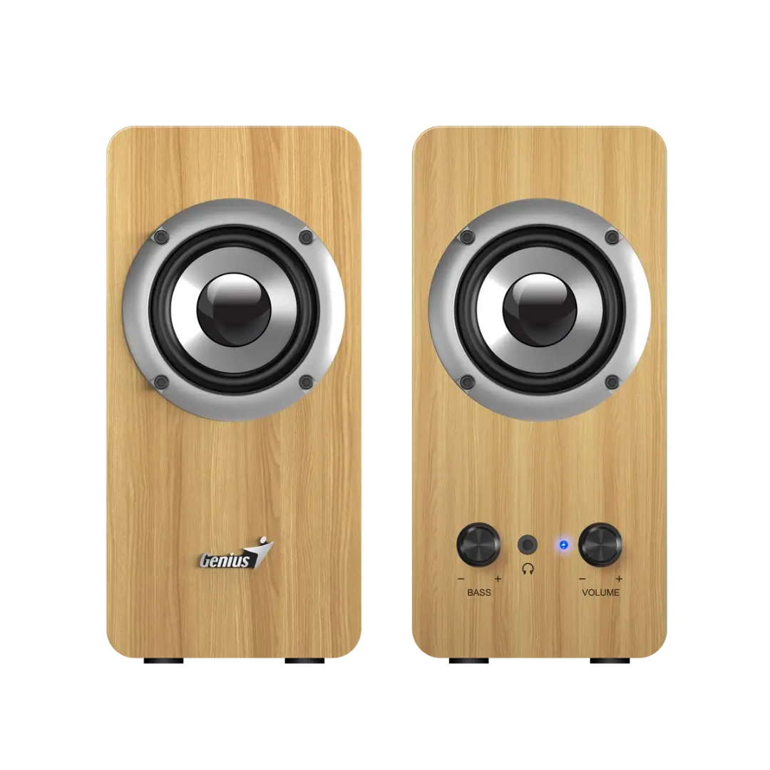 Parlante Genius Sp-hf400 Pine Wood