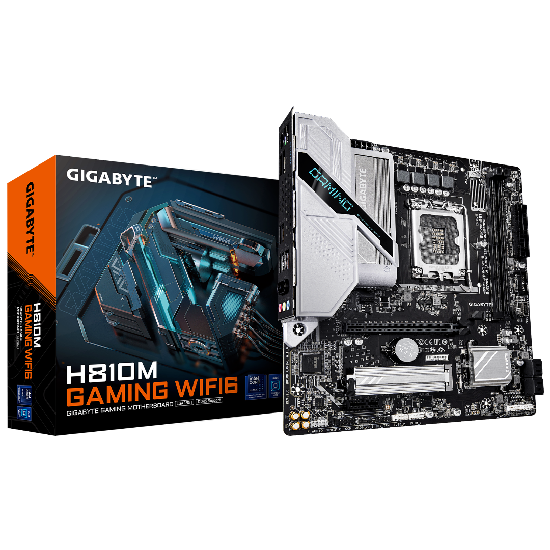Mother Gigabyte (lga 1851) H810m Gaming Wifi6