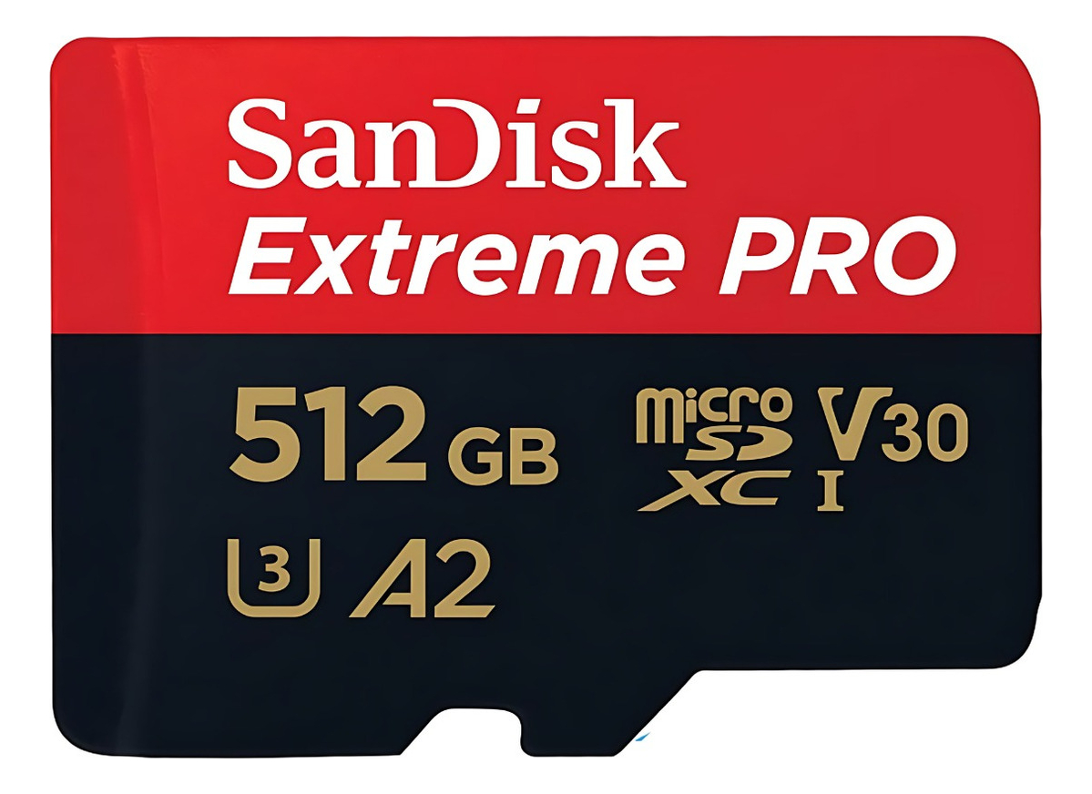 Micro Sdxc 512gb Sandisk Extreme Uhs-i A2 C/adap-sd