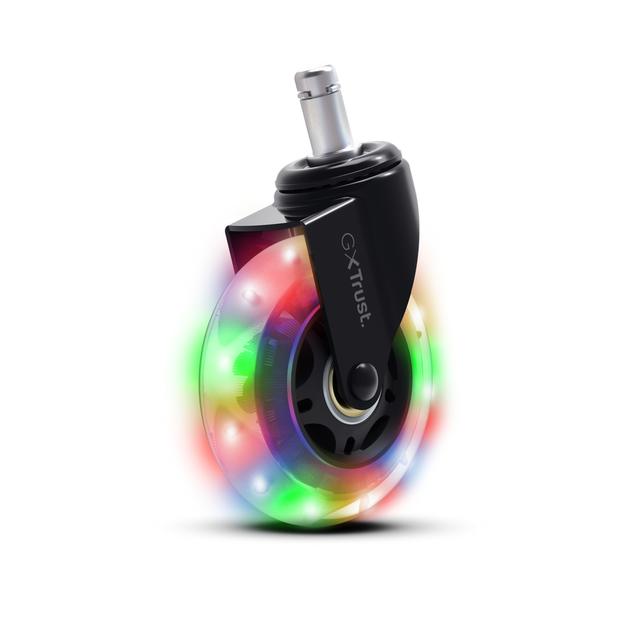 Accesorios Trust Gxt701 Rueda De Gel Con Led Para Escritorio
