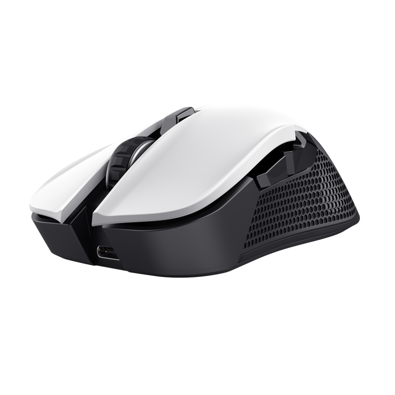 Mouse Trust Gaming Ybar Wireless White Gxt923w