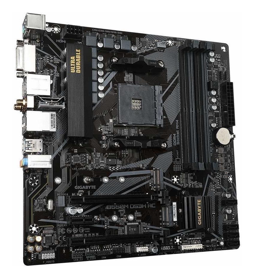 Mother Gigabyte (am4) B550m Ds3h Ac