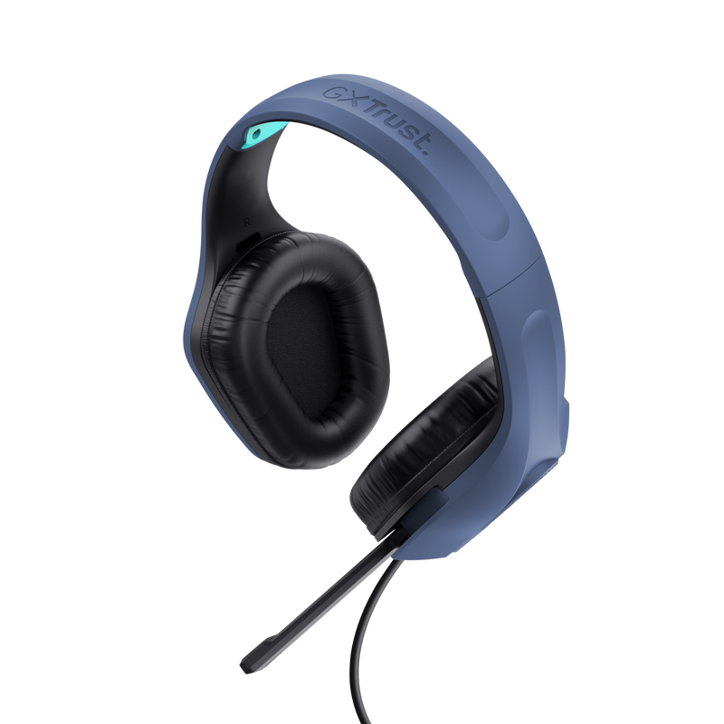 Auricular Gamer Trust Zirox Blue Gxt415b