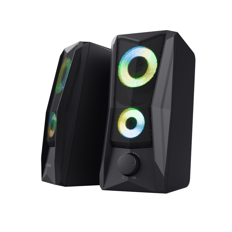 Parlante Trust Javv Rgb Set Black 2.0 Gxt606b