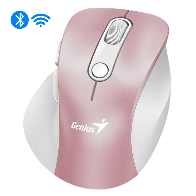 Mouse Genius Rs2 Ergo 9000s Pro Pink