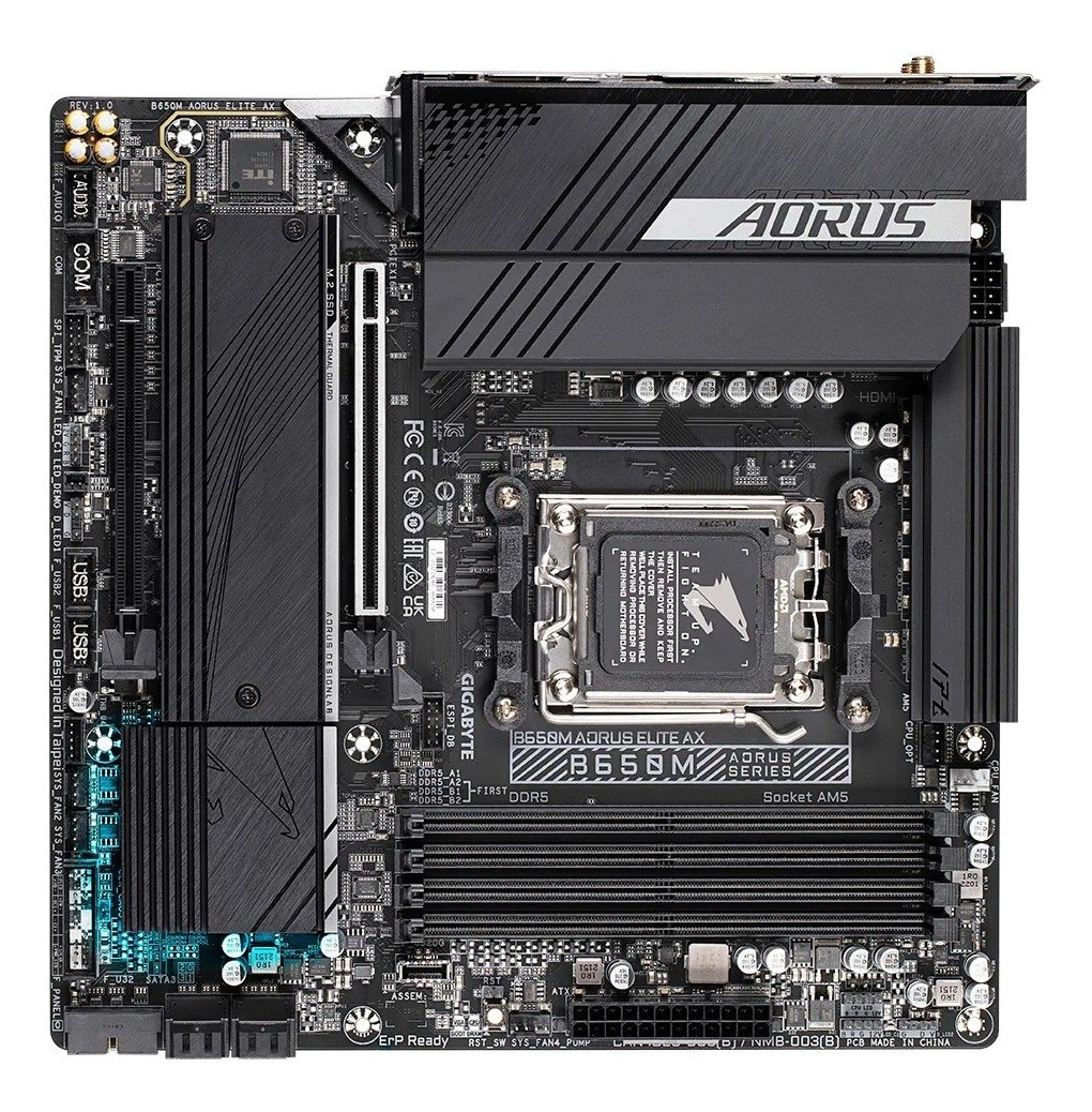 Mother Gigabyte (am5) B650m Aorus Elite Ax 1.0