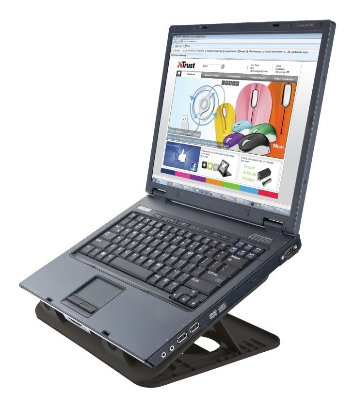 Cooler Trust Cyclone Stand Notebook X