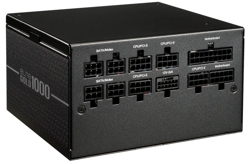 Fuente Cooler Master Elite Gold 1000w Fm A/ar Cord