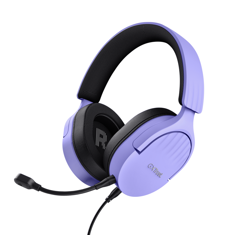 Auricular Gamer Trust Fayzo Purple Gxt489p