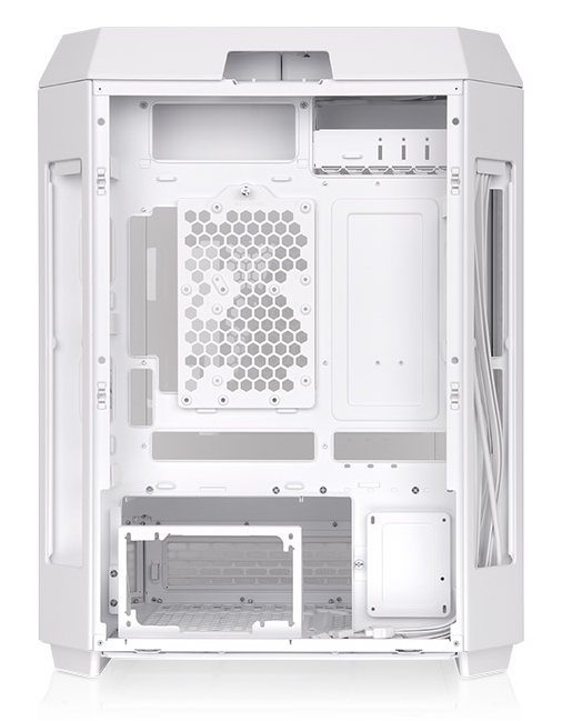 Gabinete Thermaltake The Tower 600 Snow White Tempered Glass