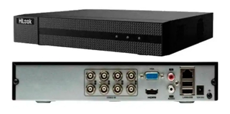 Xvr 8ch Hilook Hikvision Dvr Hldvr208gk1 1080p Lite
