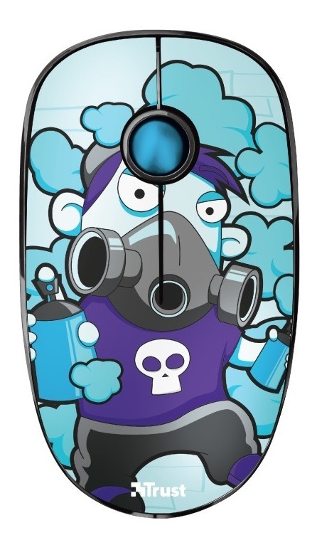 Mouse Trust Sketch Silent Wireless Blue