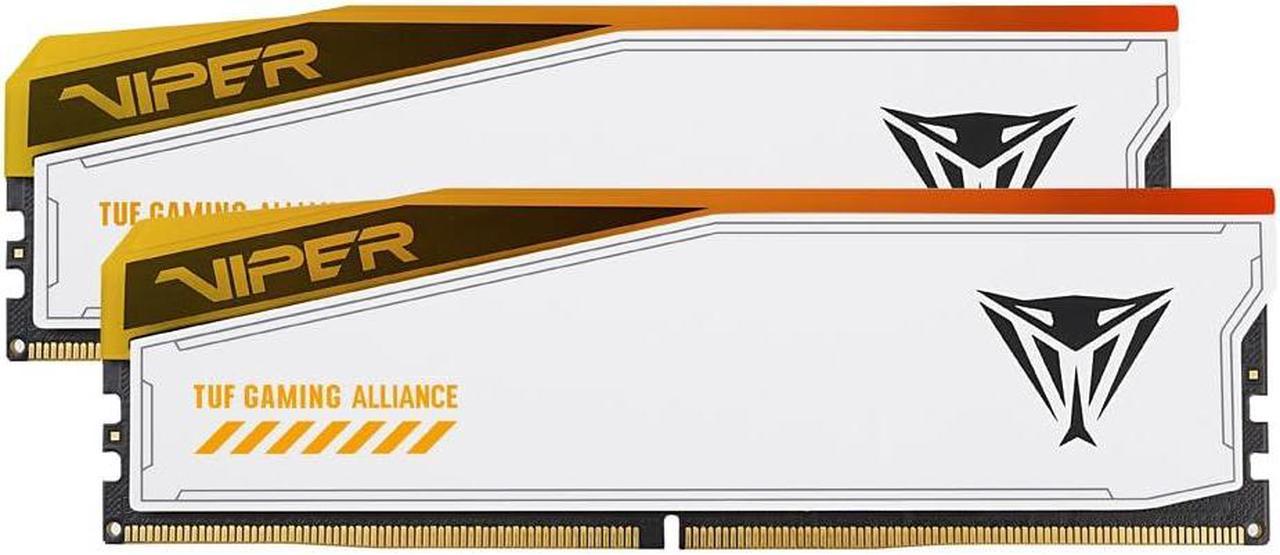 Memoria Patriot Viper Elite 5 Tuf 32gb Ddr5 Cl36 Rgb 6000mts Gaming White Pe000981