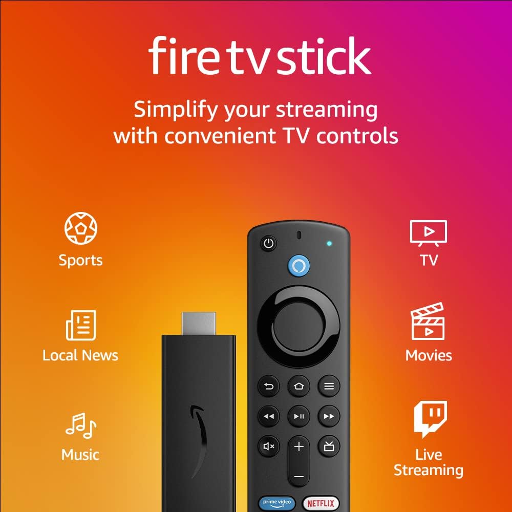 Amazon Central Multimedia Fire Tv Stick 1080p Full Hd Video L5b83g
