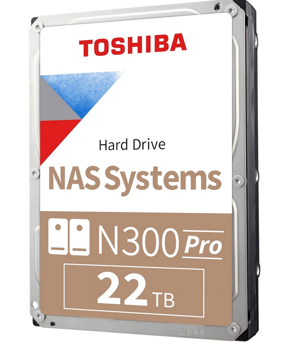 Hdd 22tb Nas Toshiba N300 Pro Cmr 24/7 7200rpm