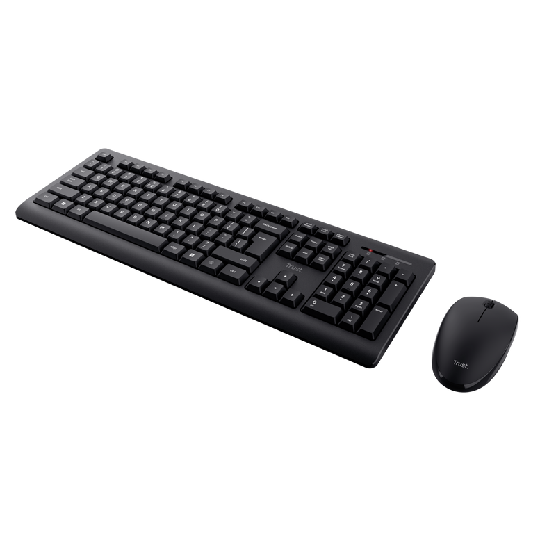 Combo Teclado Y Mouse Trust Primo Wireless Deskset Es