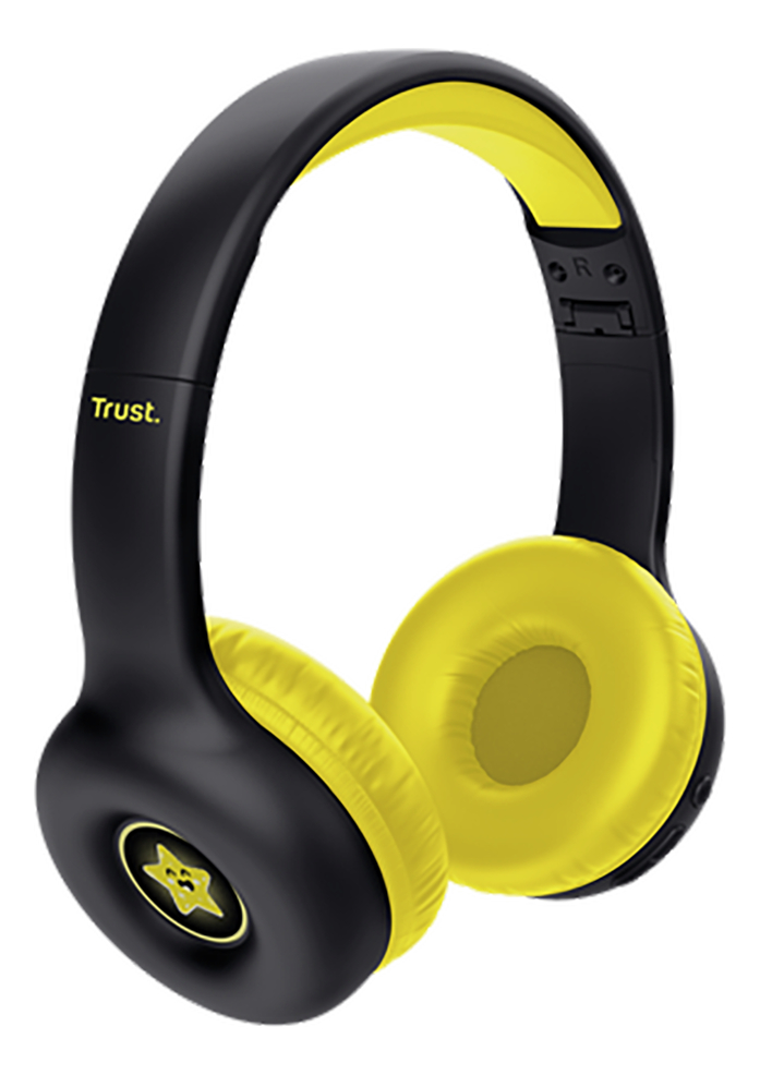 Auricular Trust Wireless Kids Black