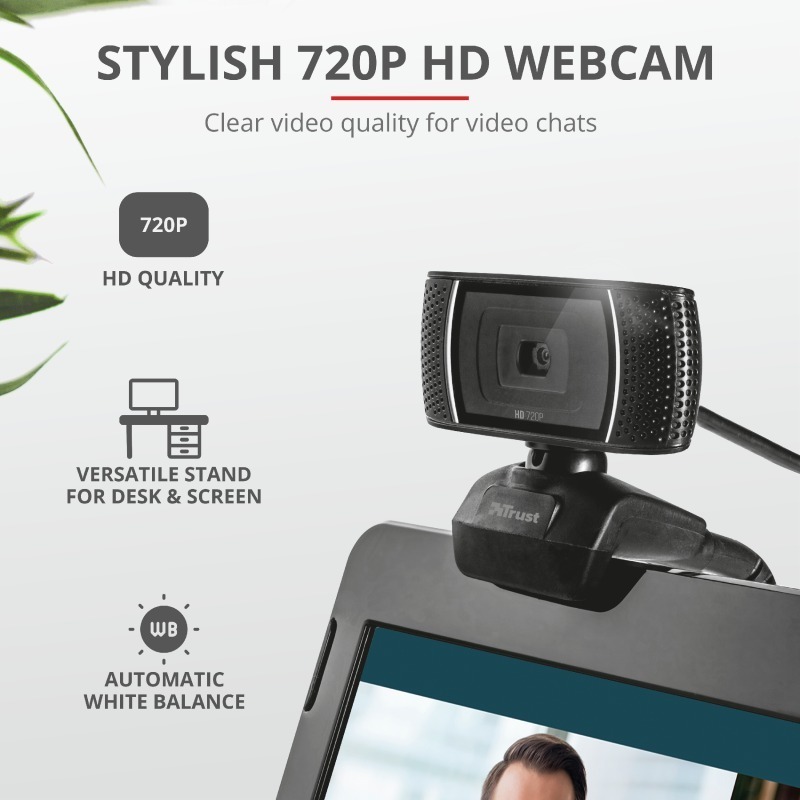 Auricular Y Webcam Trust Doba Home Office