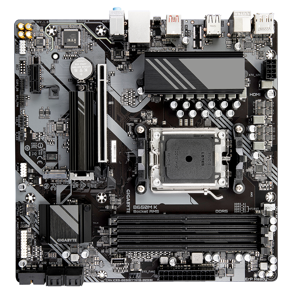 Mother Gigabyte (am5) B650m K 1.0