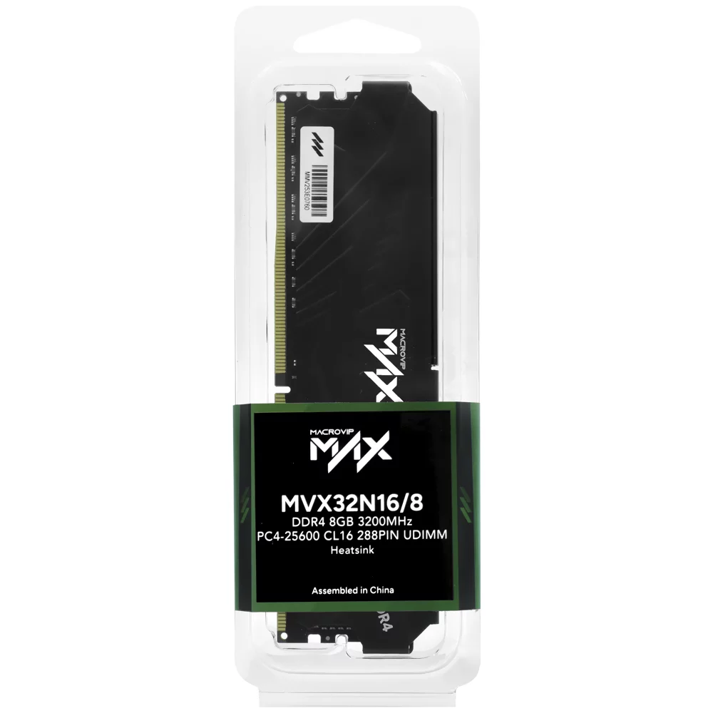 Memoria Ddr4 8gb Macrovip Max 3200mhz Heatsink