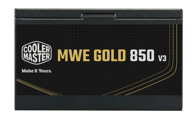 Fuente Cooler Master Mwe Gold 850w V3 Nm Fr A/ar Cord